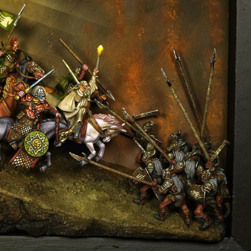 Rohirrim charge LOTR