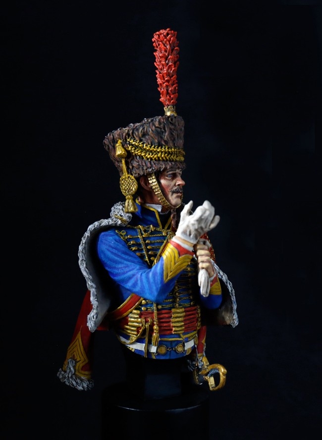 Senior officer of the 4th Hussar regiment.