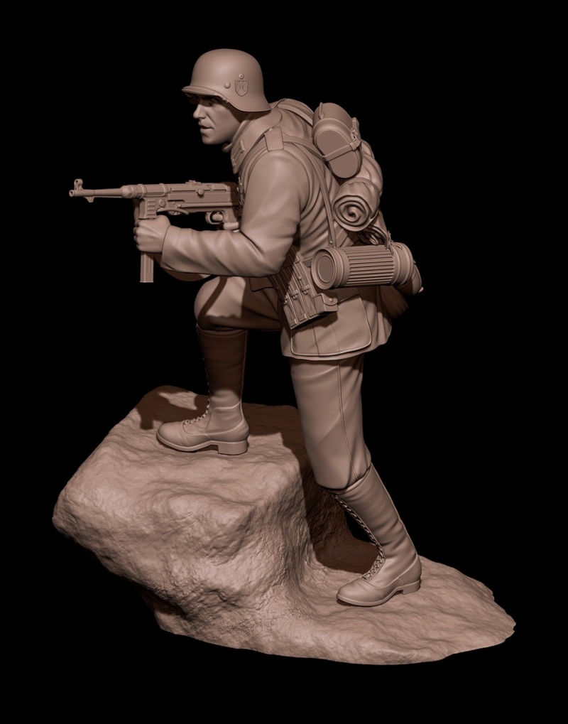 Infantryman. German African Corps.