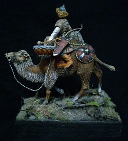 Mongol on camel