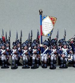 French infantry.The early Empire. ( Front Rank Figurines )