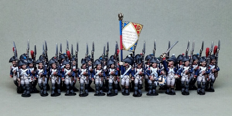 French infantry.The early Empire. ( Front Rank Figurines )