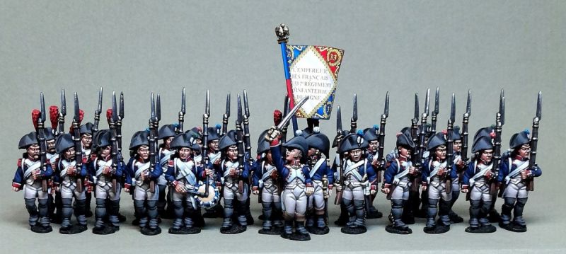 French infantry.The early Empire. ( Front Rank Figurines )