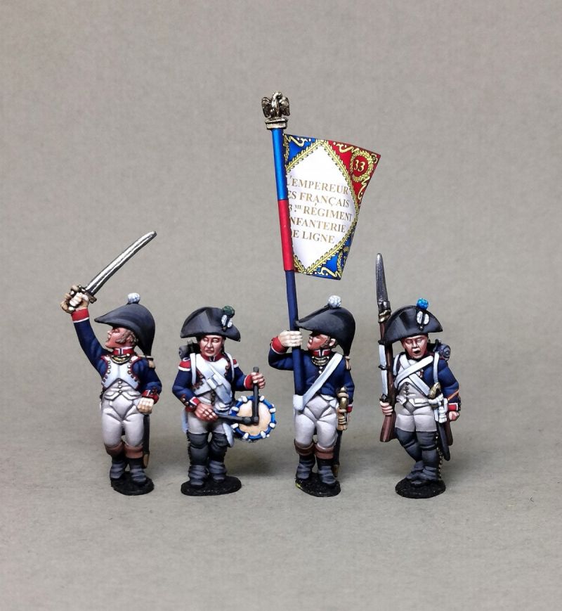 French infantry.The early Empire. ( Front Rank Figurines )