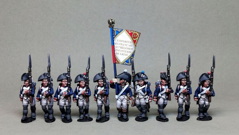 French infantry.The early Empire. ( Front Rank Figurines )