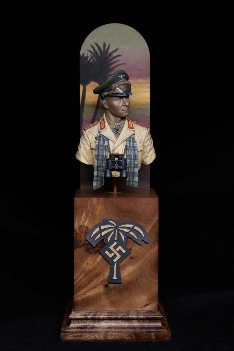 Alexandre models Erwin Rommel