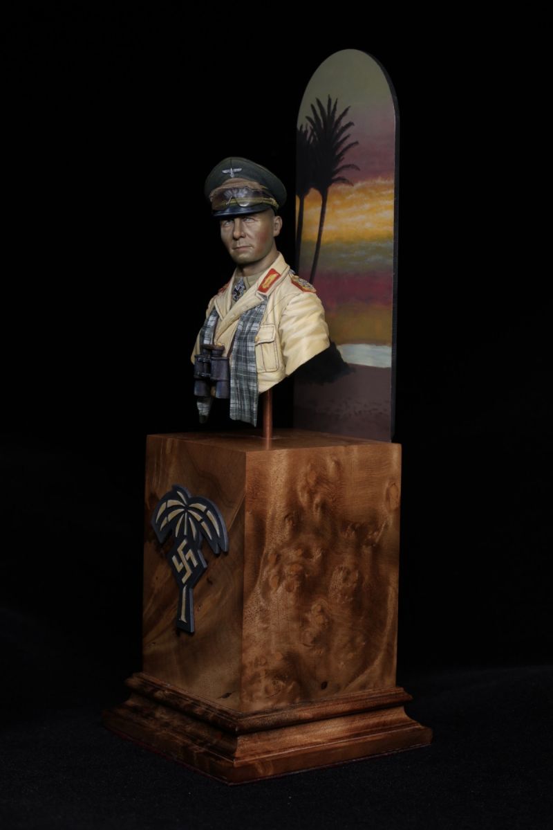 Alexandre models Erwin Rommel