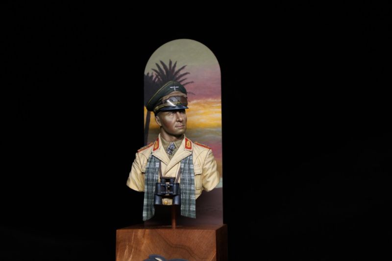 Alexandre models Erwin Rommel