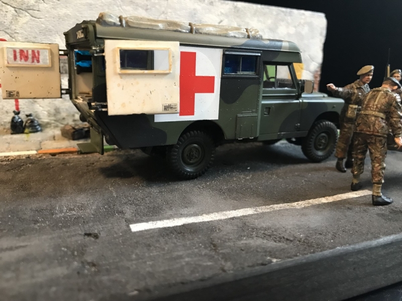 Falls Road 1972 (British ambulance Rover 7) by Tommy Gunn · Putty&Paint