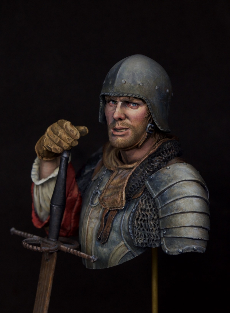 Youngminiatures  Landsknecht  16th Century  1/10 bust  finish