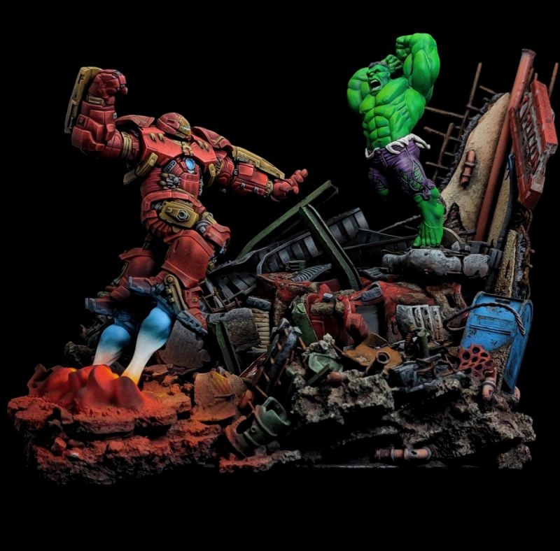 Hulkbuster Vs Hulk