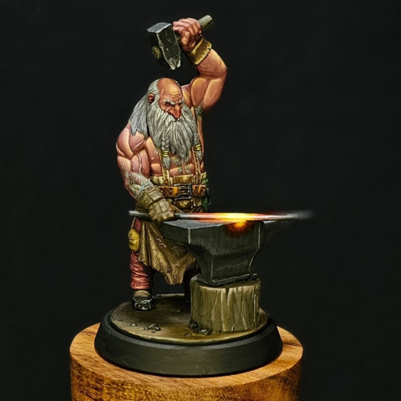 THE OLD DWARF BLACKSMITH