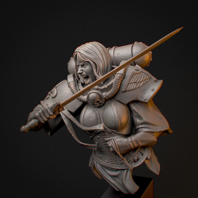 Adepta Sororitas Bust