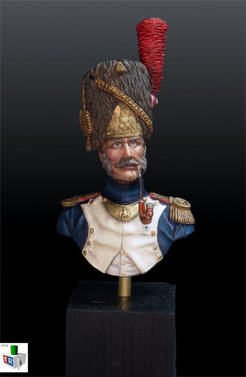 Officier Grenadier de la Garde Impériale - Foot Grenadier Officer of the Imperial Guard