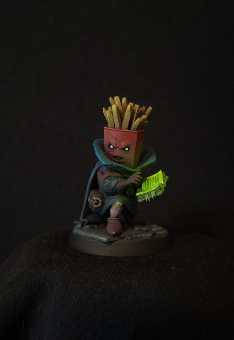 Frybert, Evil Pommes Warlock