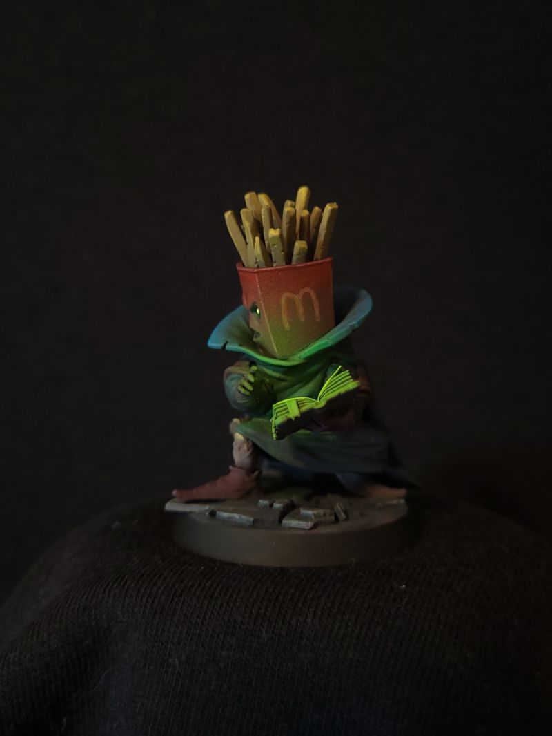 Frybert, Evil Pommes Warlock