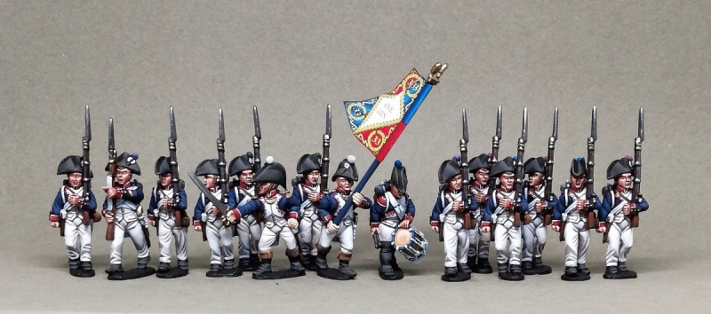 French infantry.The early Empire. ( Front Rank Figurines ) part 2