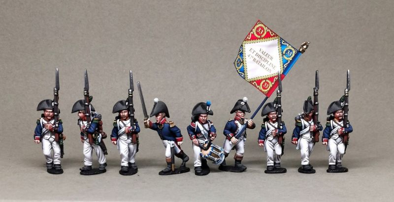 French infantry.The early Empire. ( Front Rank Figurines ) part 2