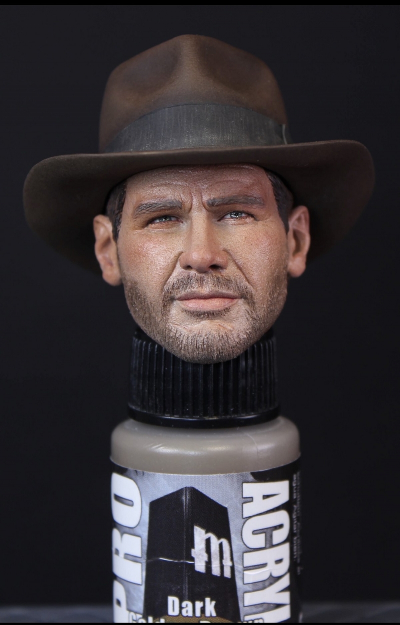 1/6 scale Head of Indiana Jones