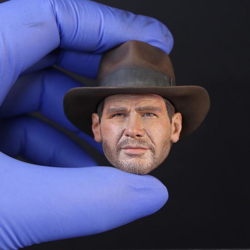 1/6 scale Head of Indiana Jones