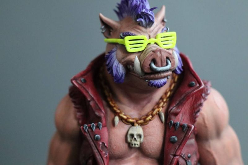 Bebop from Teenage Mutant Ninja Turtles (with removable glasses)