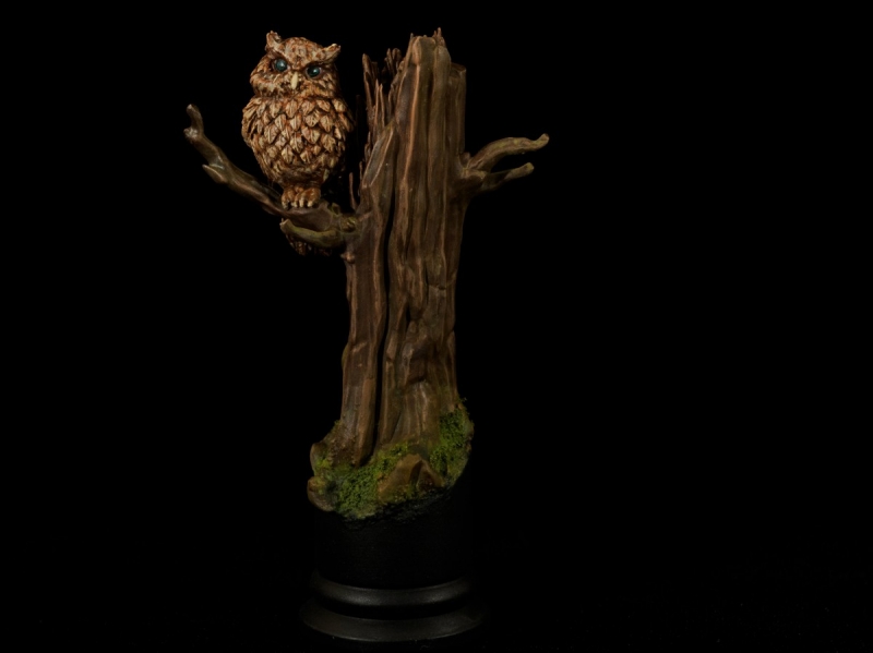 Owl on tree