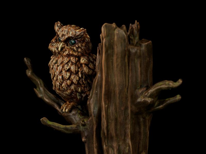 Owl on tree