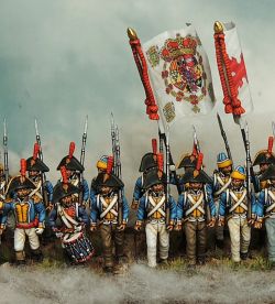 28 mm Spanish regiment Irlanda