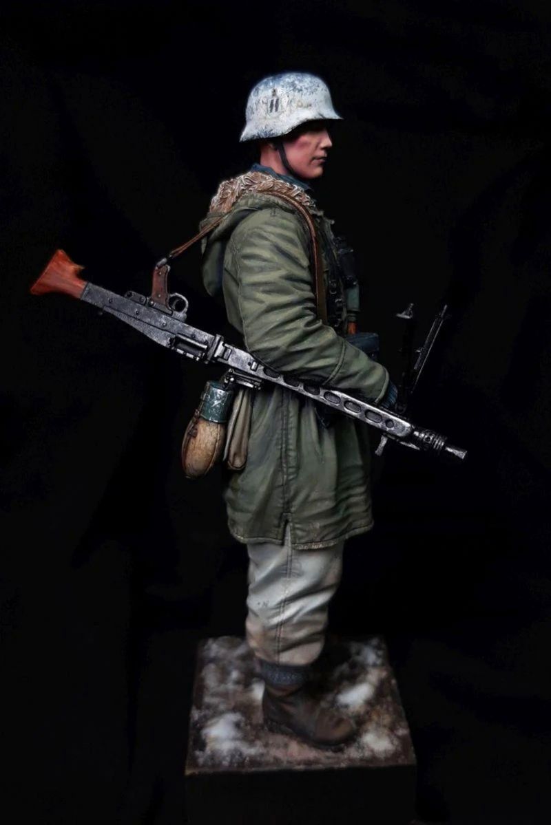 German Machinegunner, Waffen-SS, Third Battle for Kharkov 1943