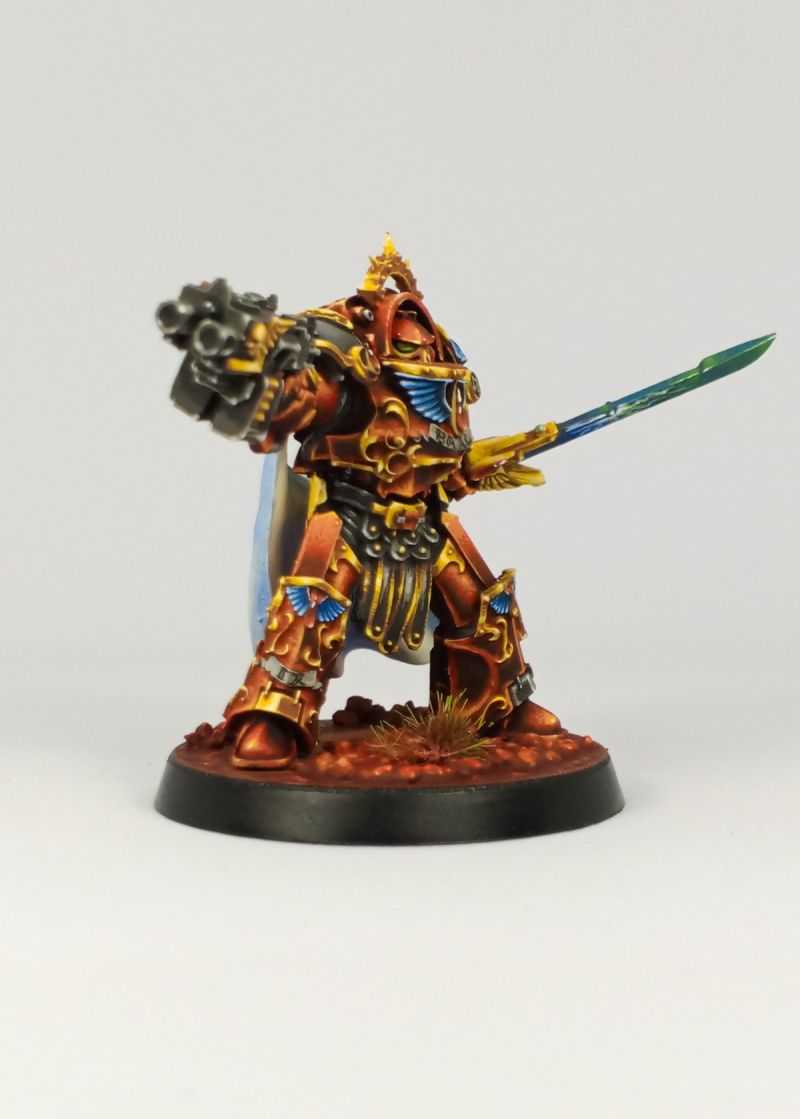 Blood Angels Legion Praetor in Tartaros Terminator Armour