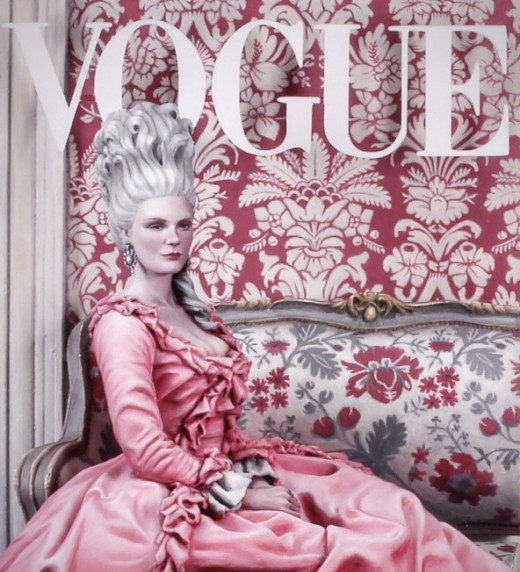 Kirsten Dunst as Marie Antoinette (Vogue Cover September 2006)