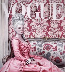 Kirsten Dunst as Marie Antoinette (Vogue Cover September 2006)