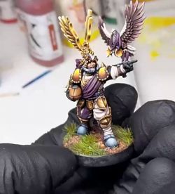 Griff Oberwald in Imperial Nobility color scheme - Blood Bowl