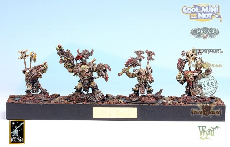 Ork nobz mob