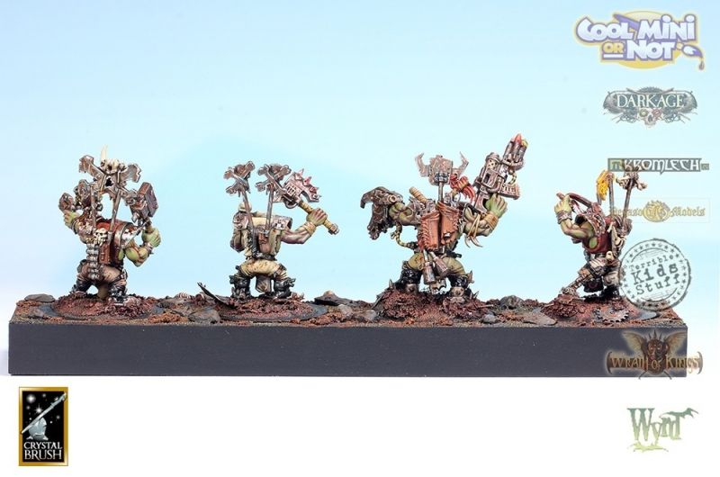 Ork nobz mob