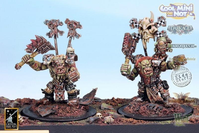 Ork nobz mob