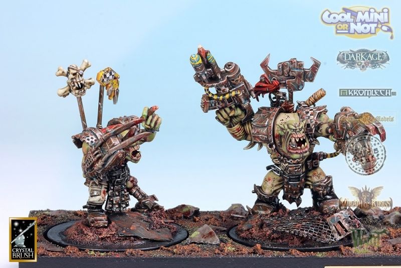 Ork nobz mob