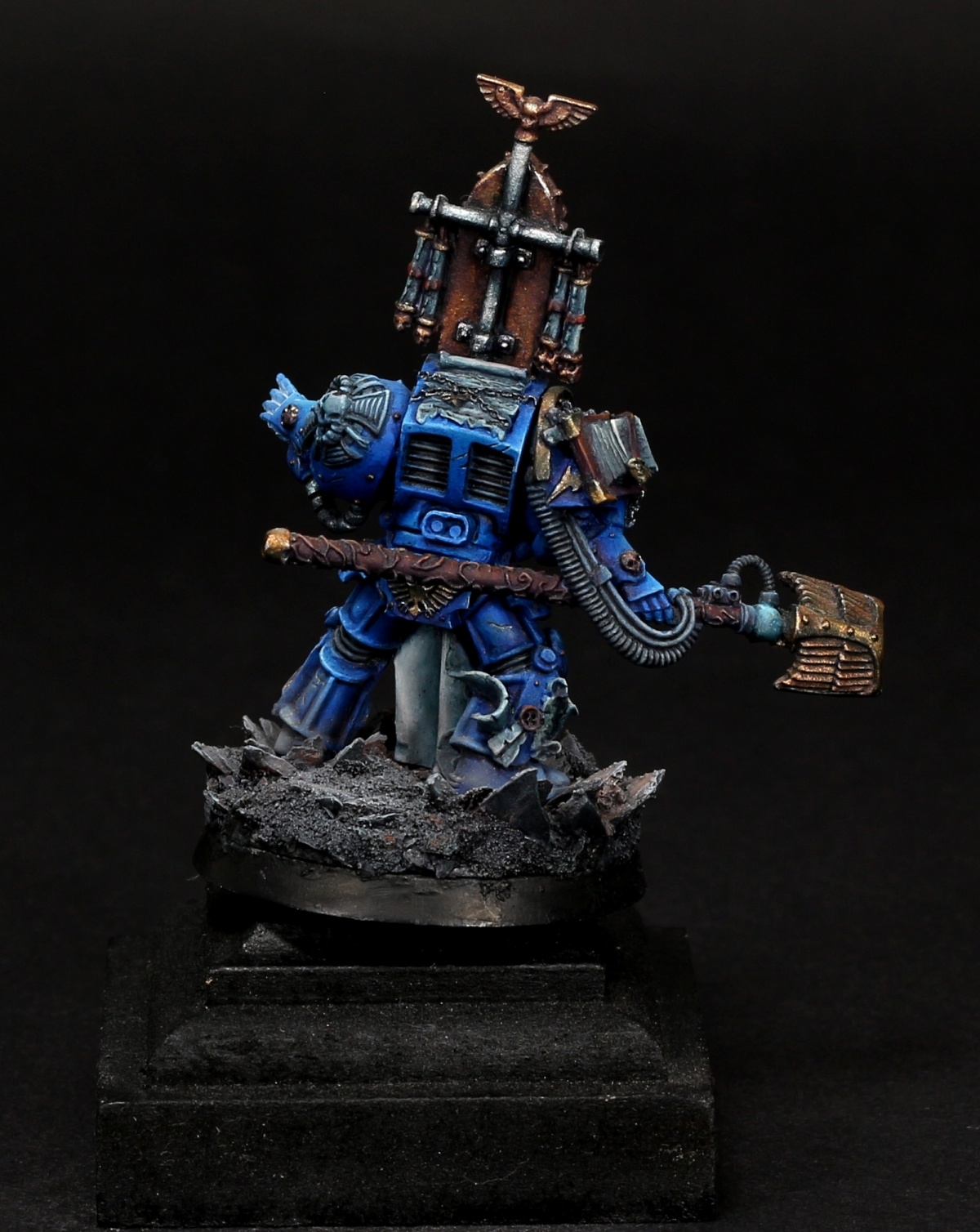 Ultramarines Terminator Psyker by Klaus Dorn · Putty&Paint