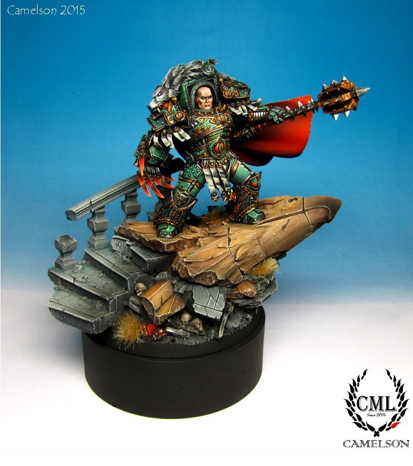 Warmaster Horus Lupercal by Jaroslaw Camelson Drabek · Putty&Paint