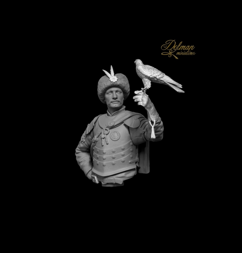 The Falconer in…. Resin