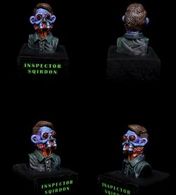 Incpector Sqirdon (2015) (Scale 1:10) (Sculpted by Nadav Igra)