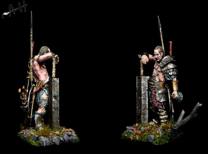 Last mercenary - Scale 75mm - By Nuts Planet (2016)